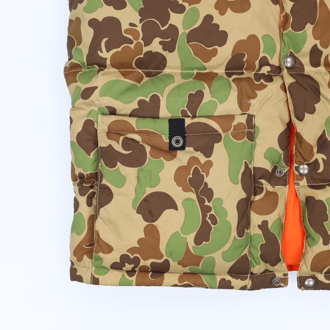 [XL] 신형 폴로 카모 리버시블 양면 푸퍼 다운 패딩 조끼 3857 상품이미지4
