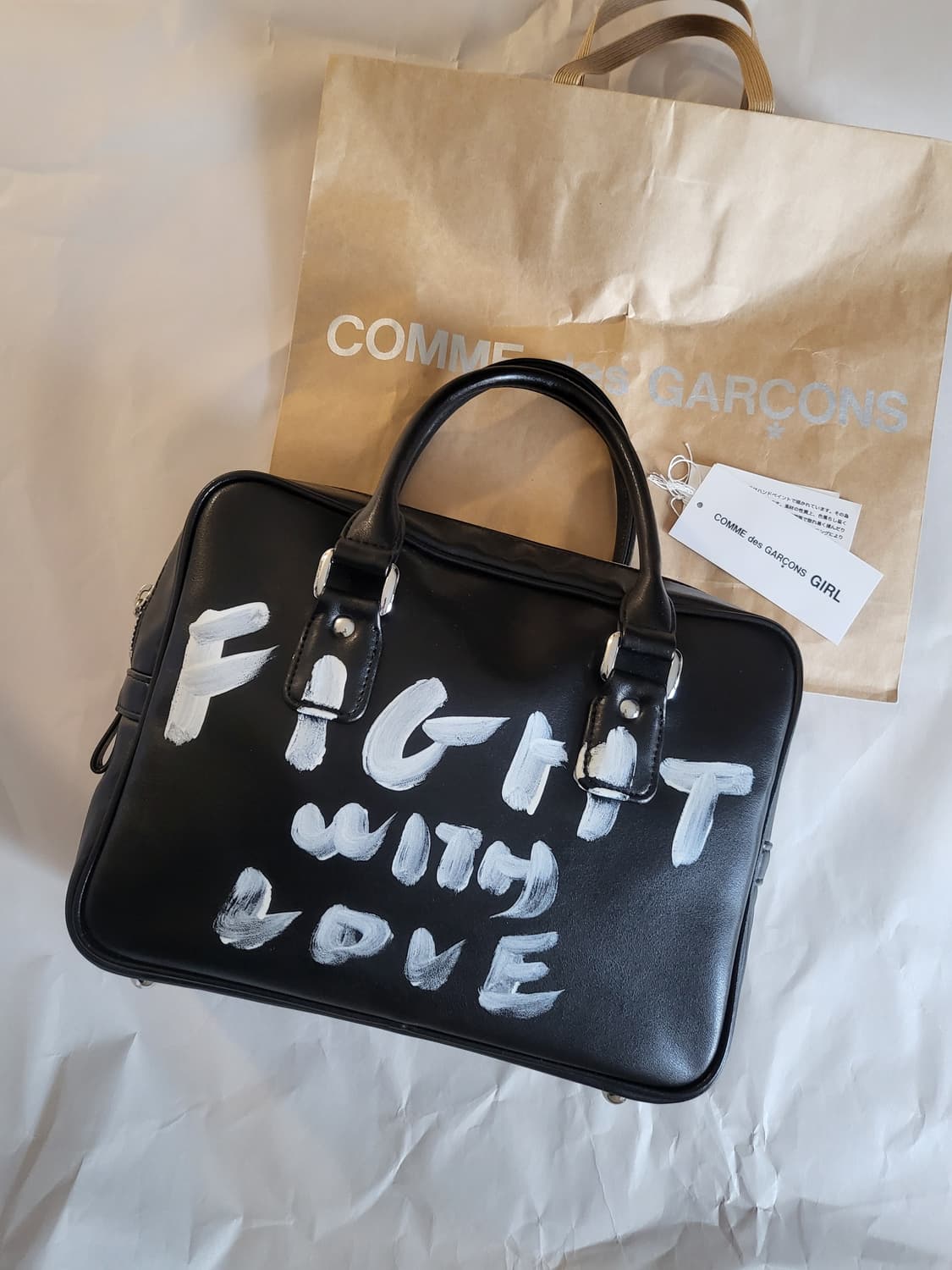 꼼데가르송 걸 페인트백 상품이미지3