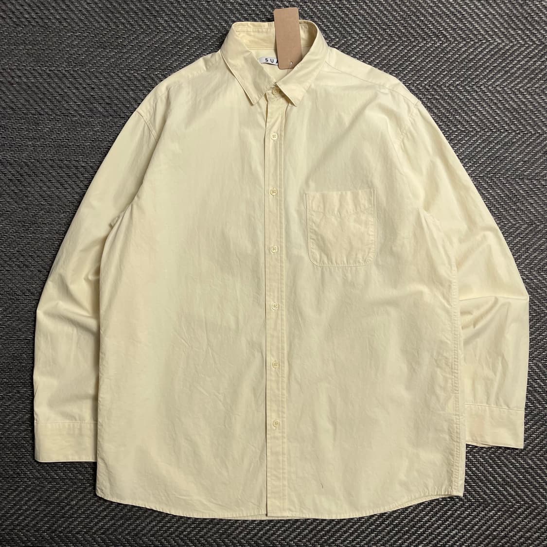 SUARE 수아레 미니멀 박시핏 코튼 셔츠y 5336 상품이미지2