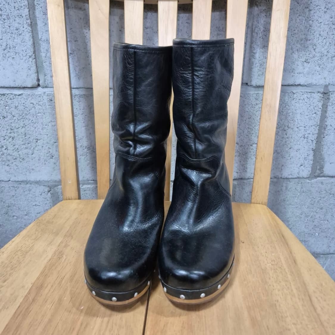 어그 UGG 양털 리네아 가죽 부츠 상품이미지3