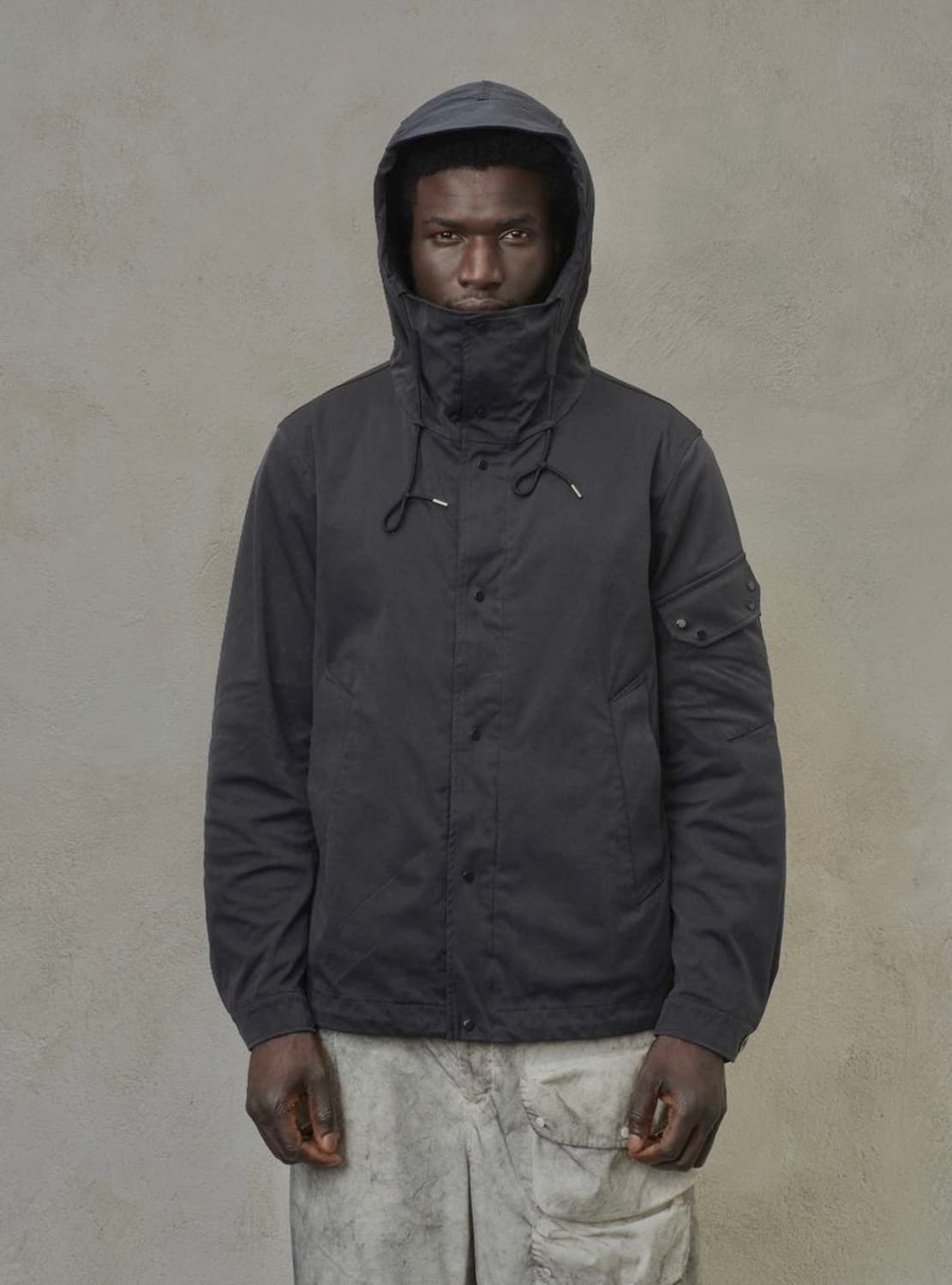 TEN C 텐씨 OJJ 마린 아노락 파카 그레이 52사이즈 상품이미지7