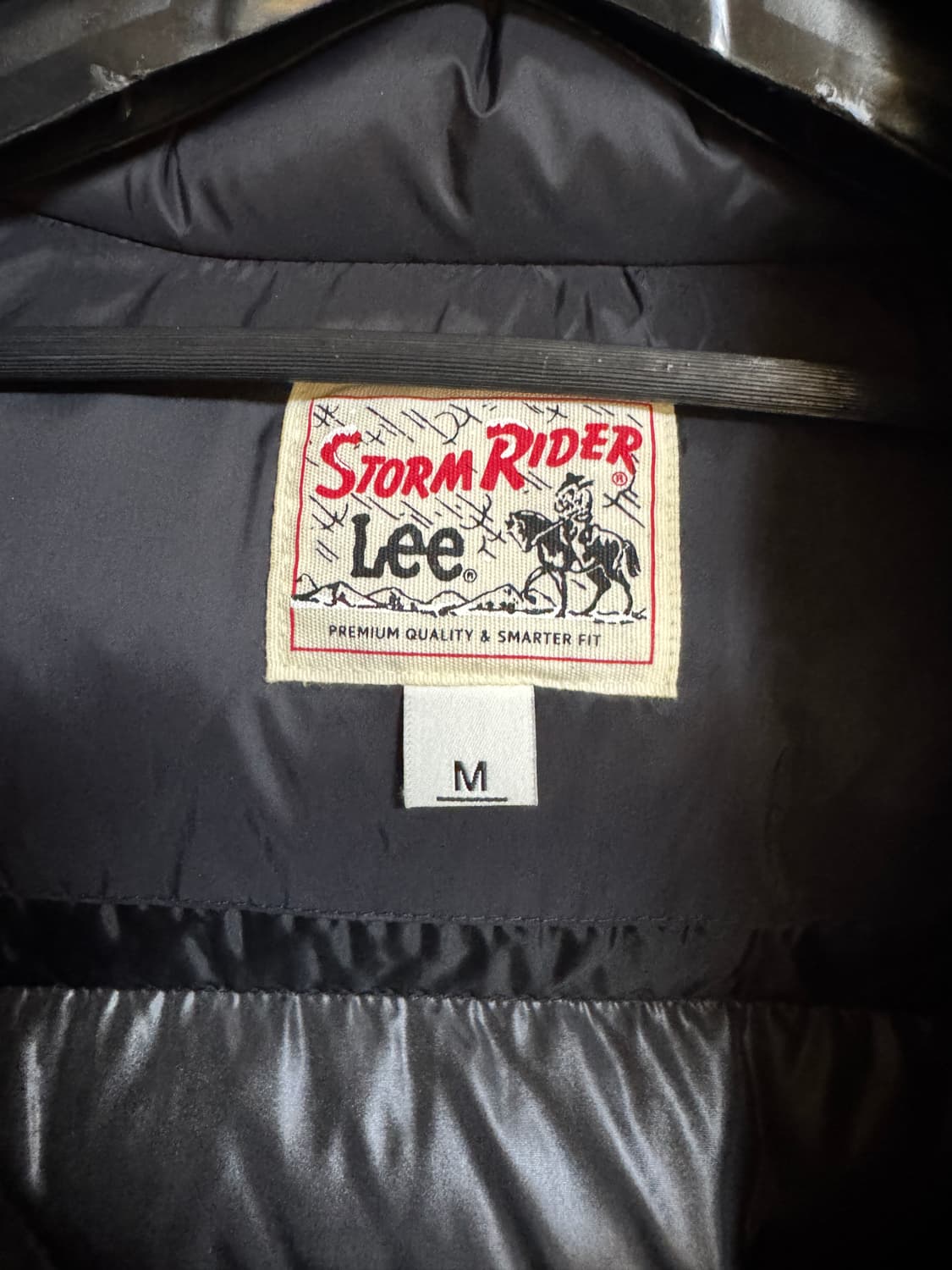 Lee 스톰라이더 오리솜털 패딩 블랙 M 상품이미지4