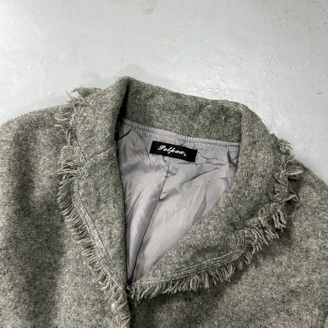 JPN VTG 프린지 울 자켓  상품이미지5