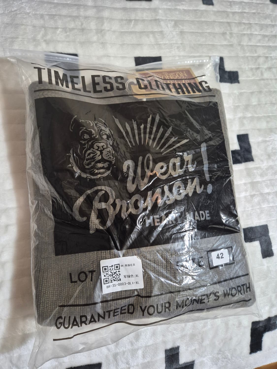 브론슨 하이넥 울 스웨터 xl  상품이미지1