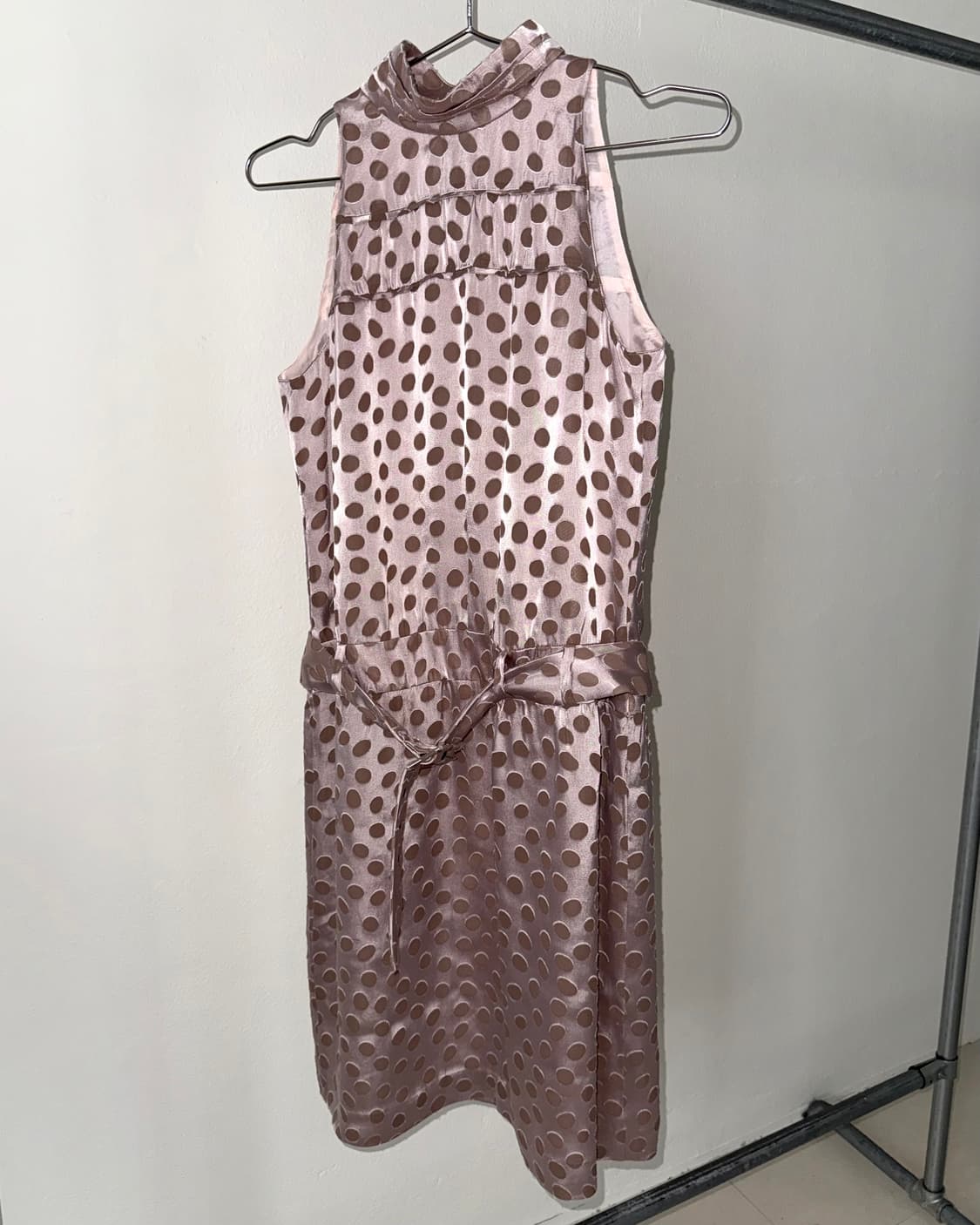 빈티지 도트 원피스 상품이미지1