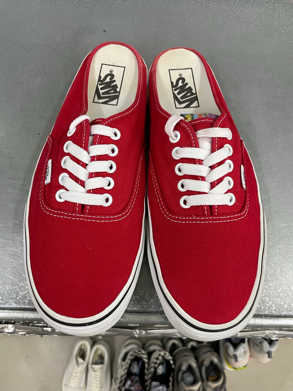 반스 어센틱 뮬 레드 30cm (gr-4335) 상품이미지5