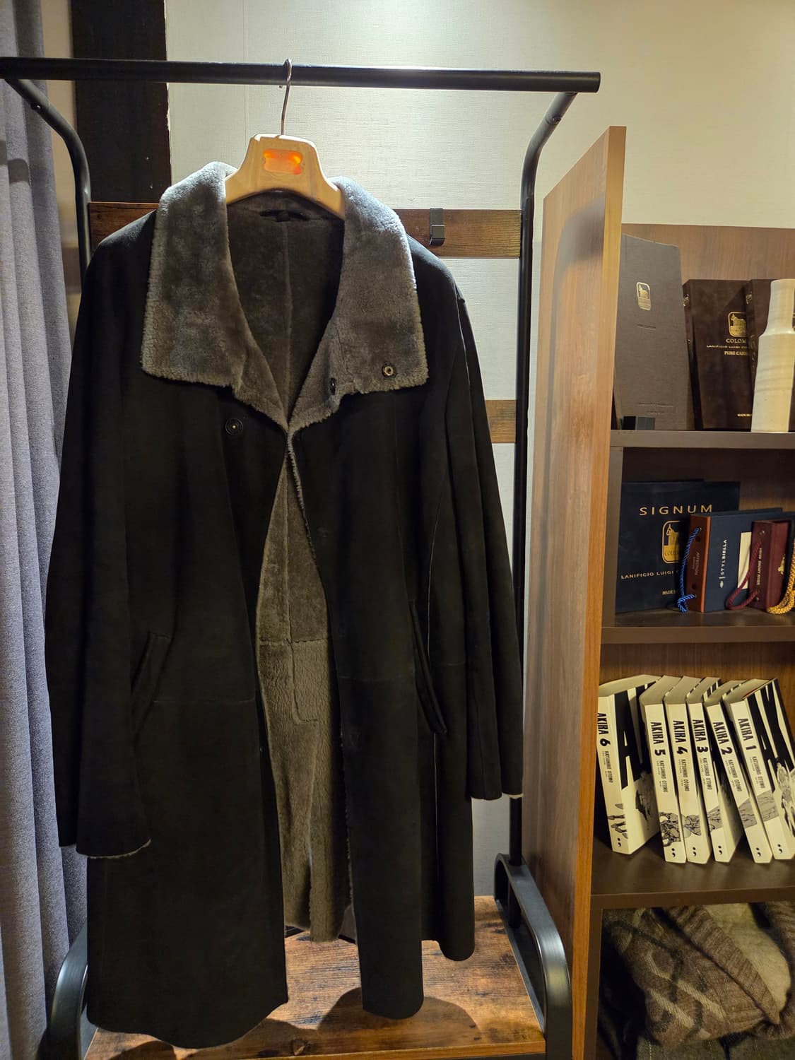 아르마니 시어링코트 상품이미지3