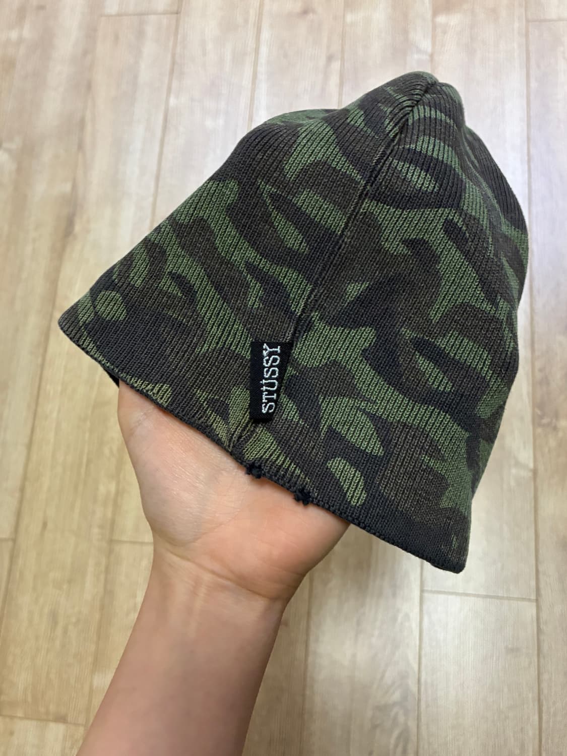 스투시 카모 비니 상품이미지1