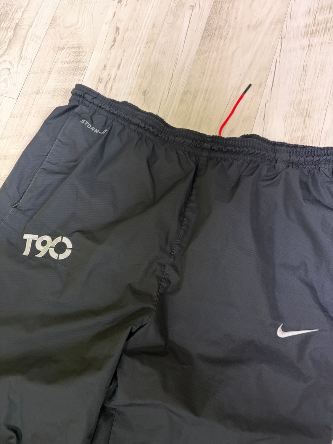 [XXL] 00s 나이키 T90 스톰핏 트레이닝 우븐 팬츠 블랙 상품이미지2