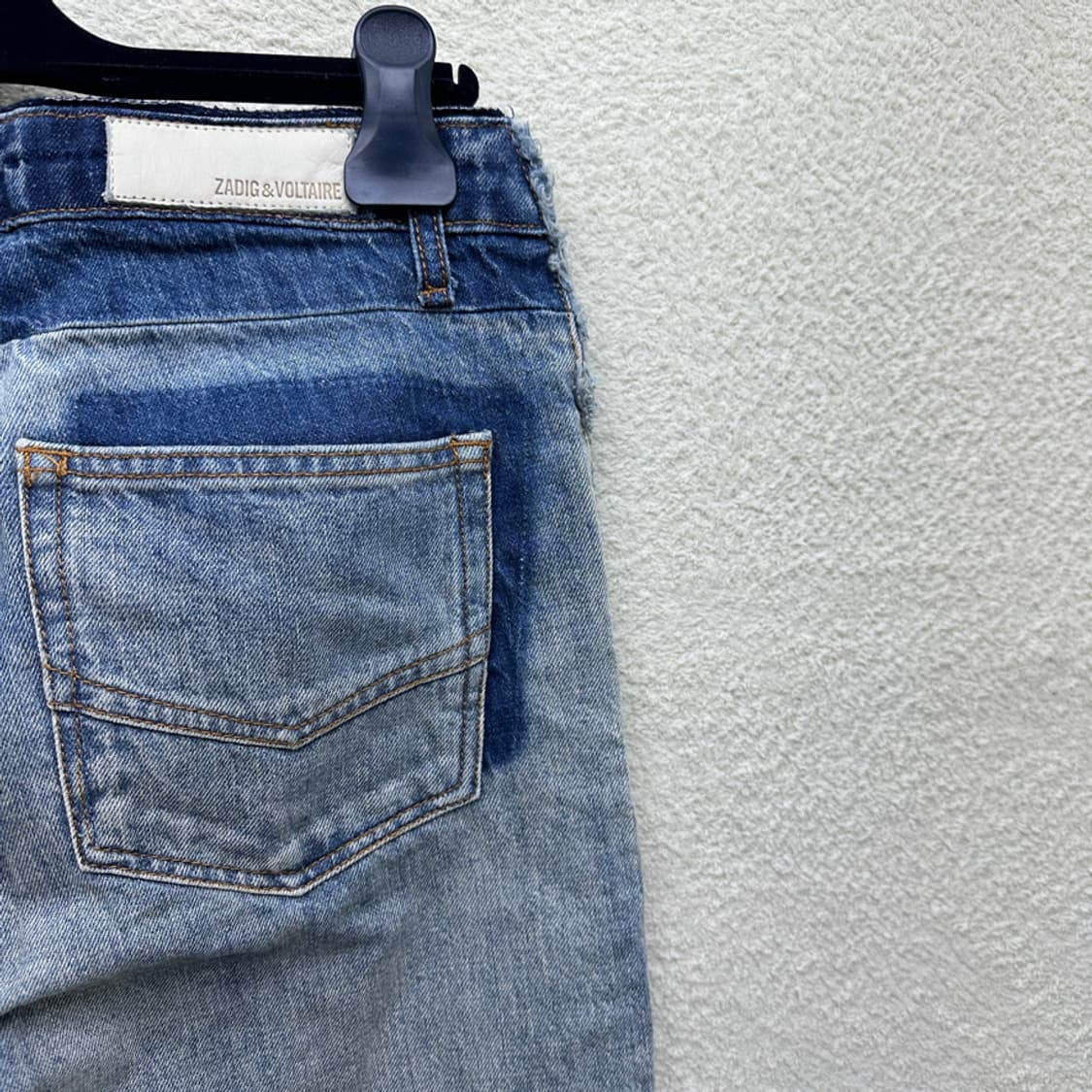 자딕앤볼테르 패치워크 스플릿 데님 상품이미지4