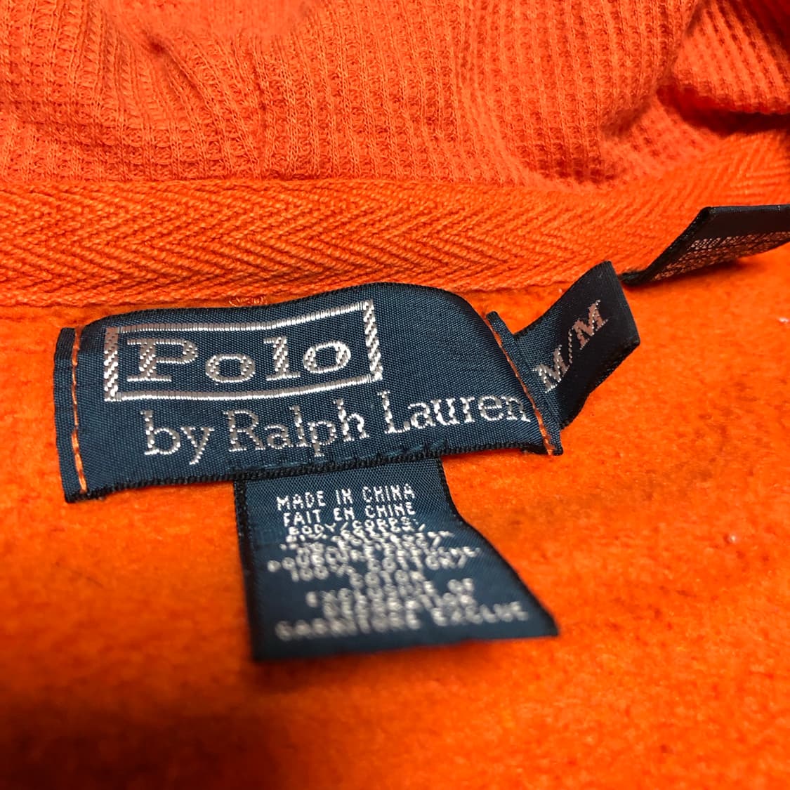 폴로 랄프로렌 후드 집업 자켓 써멀 오렌지 상품이미지4