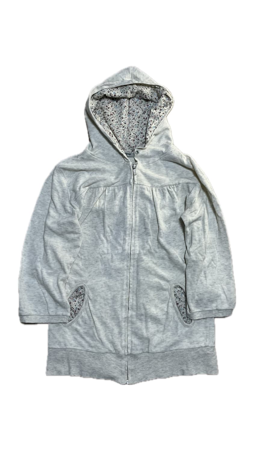 플라워 7부 후드집업 상품이미지1