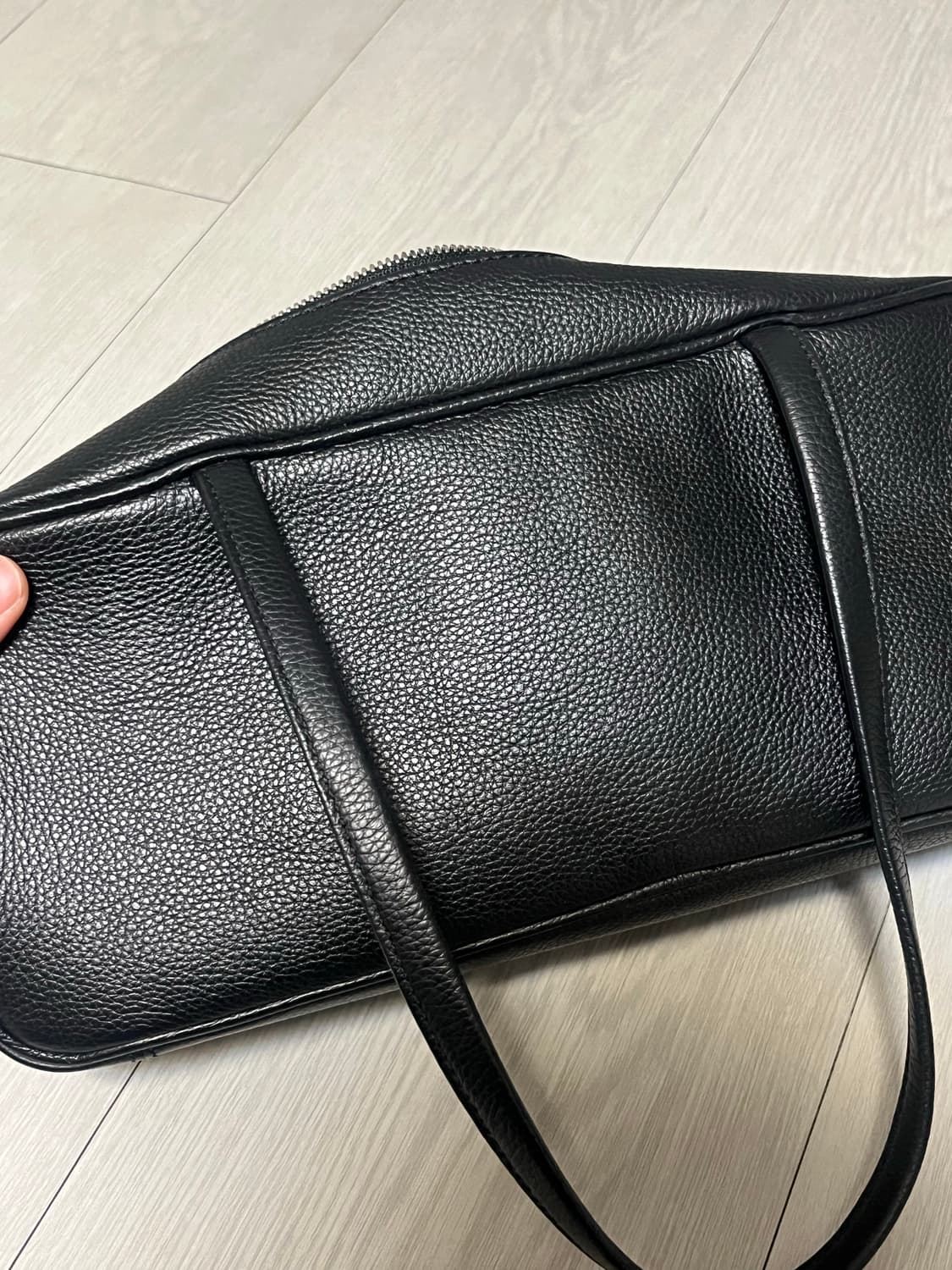 레귤라 보스턴백 블랙 상품이미지6