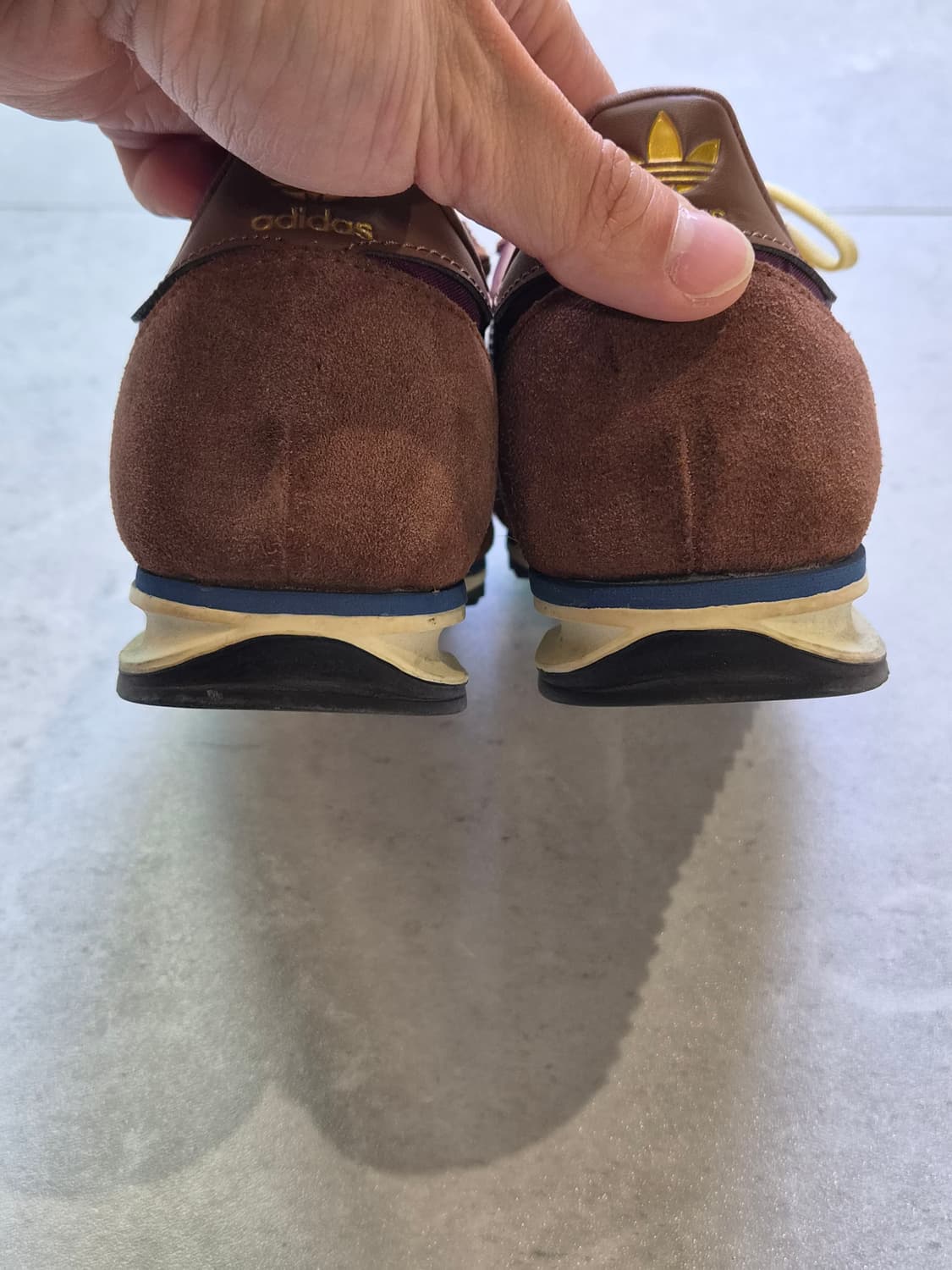 아디다스 SL 72 OG 마룬 올모스트 옐로우 상품이미지5