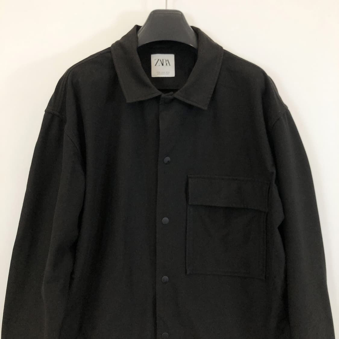 자라x카르텔 데님 셔츠자켓 XL 백로고  상품이미지2