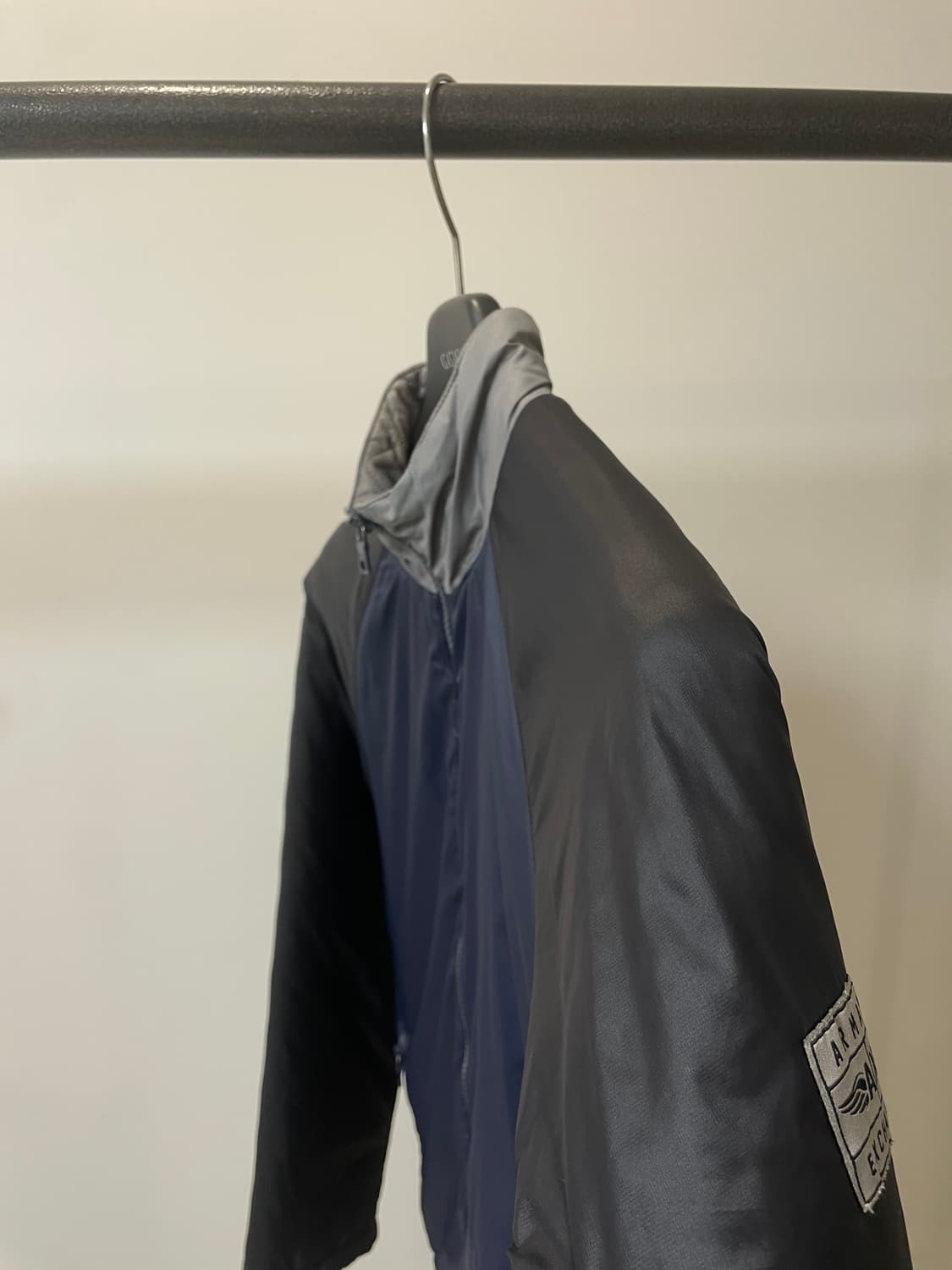 (S) ax 아르마니 익스체인지 배색 투웨이 경량 패딩 상품이미지8