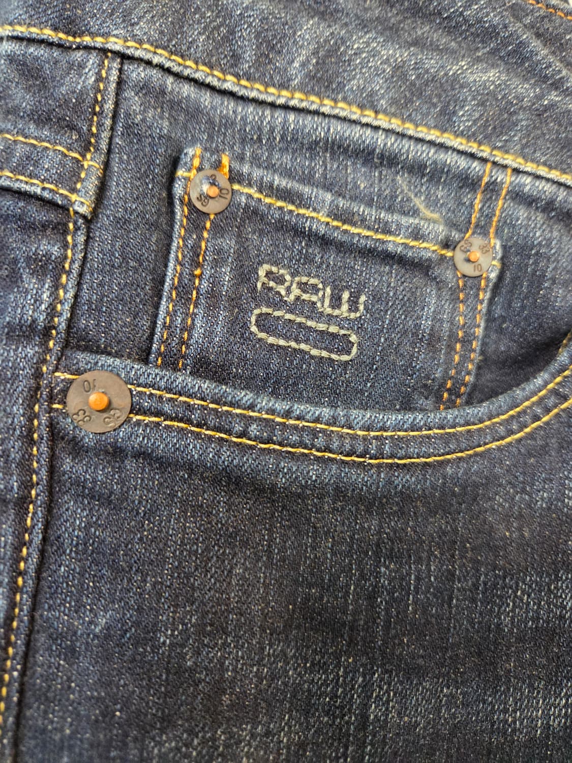 G-Star Raw 3301 데님 청바지(W25/L32)약/스판 상품이미지3