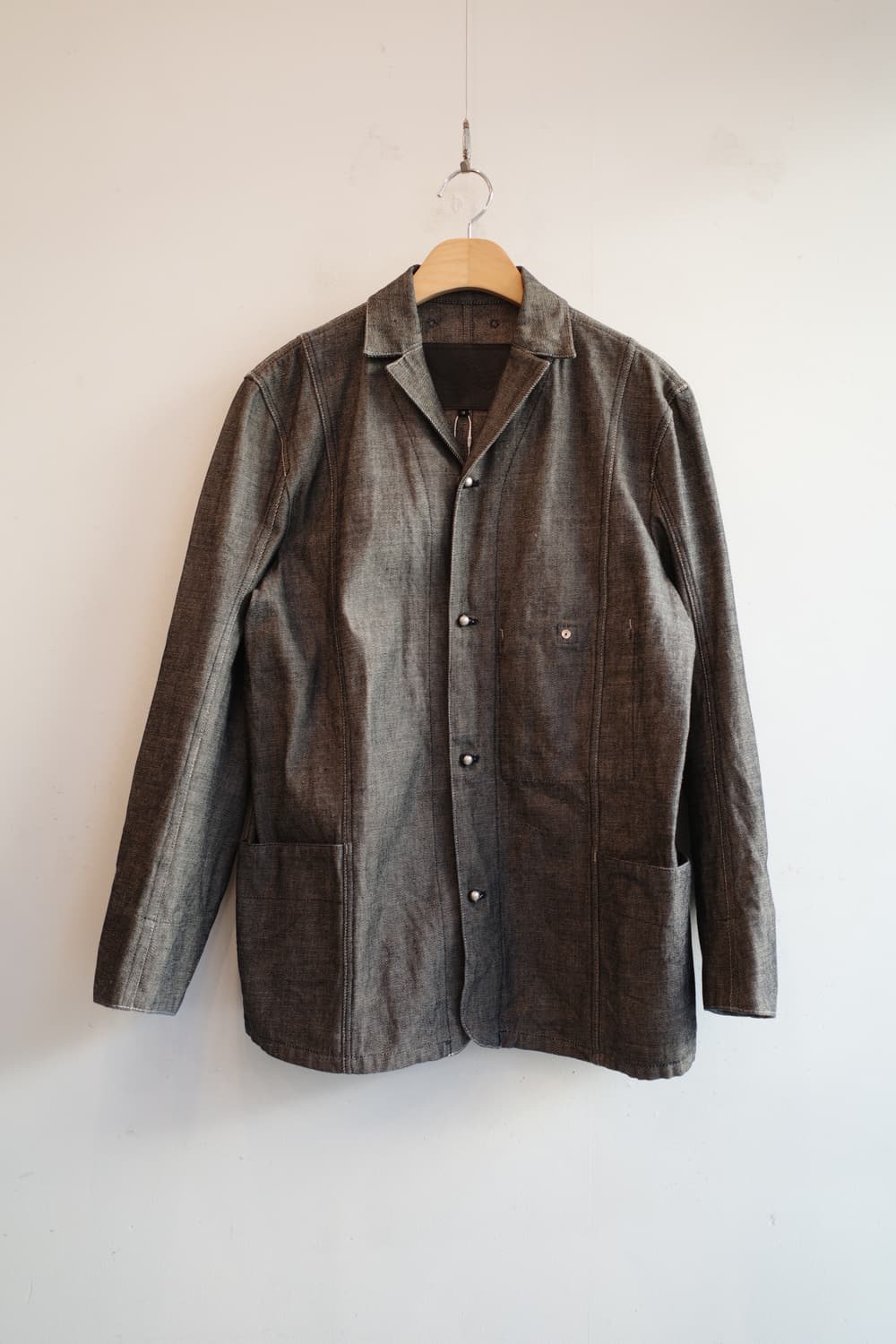 Yuji yamada 데님 커버올 자켓  상품이미지1