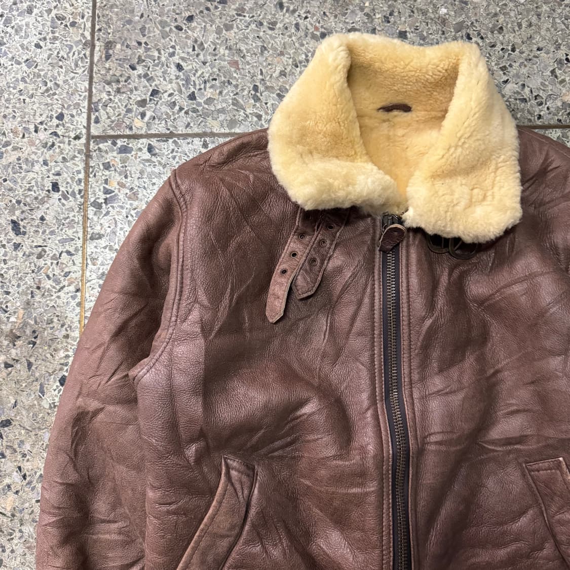 [L] Sawyer of Napa B3 무스탕 자켓 상품이미지4