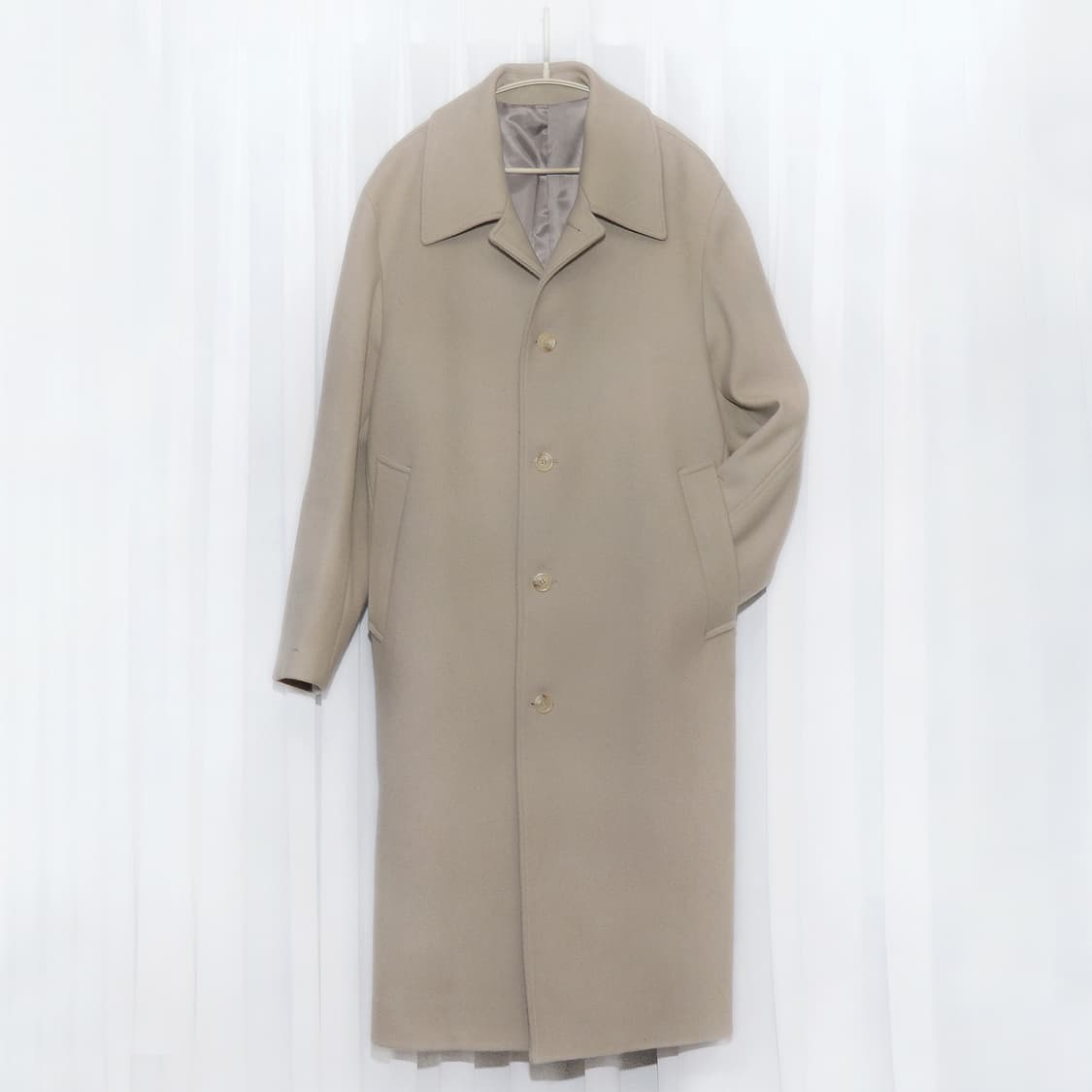 신품급) 송지오 컬렉션라인 울캐시미어 롱발마칸 오버코트 (100+) 상품이미지1