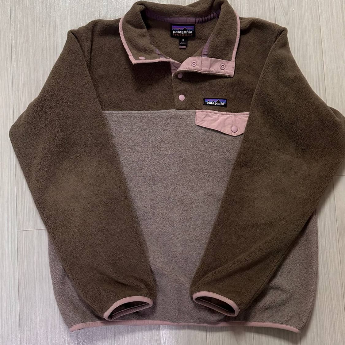 patagonia 파타고니아 신칠라 우먼 브라운 핑크 M 상품이미지2