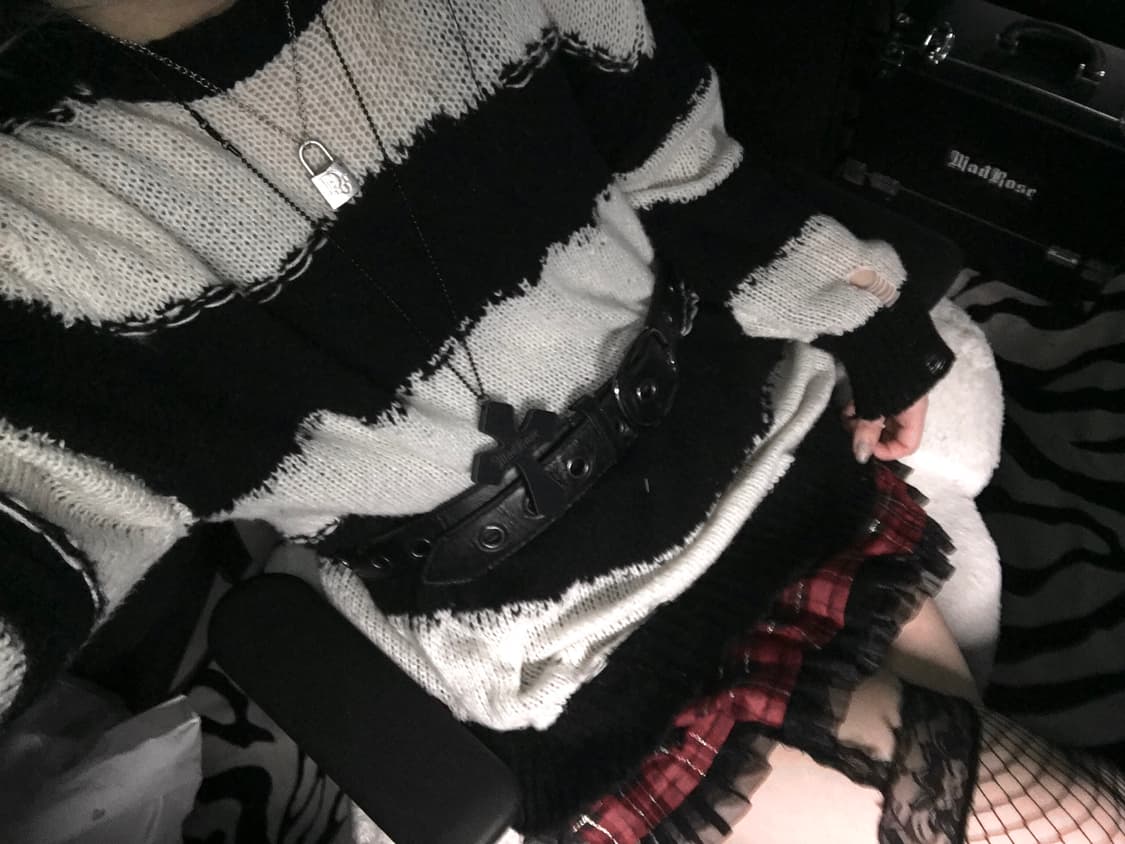 Punk Stripe Knit 상품이미지9