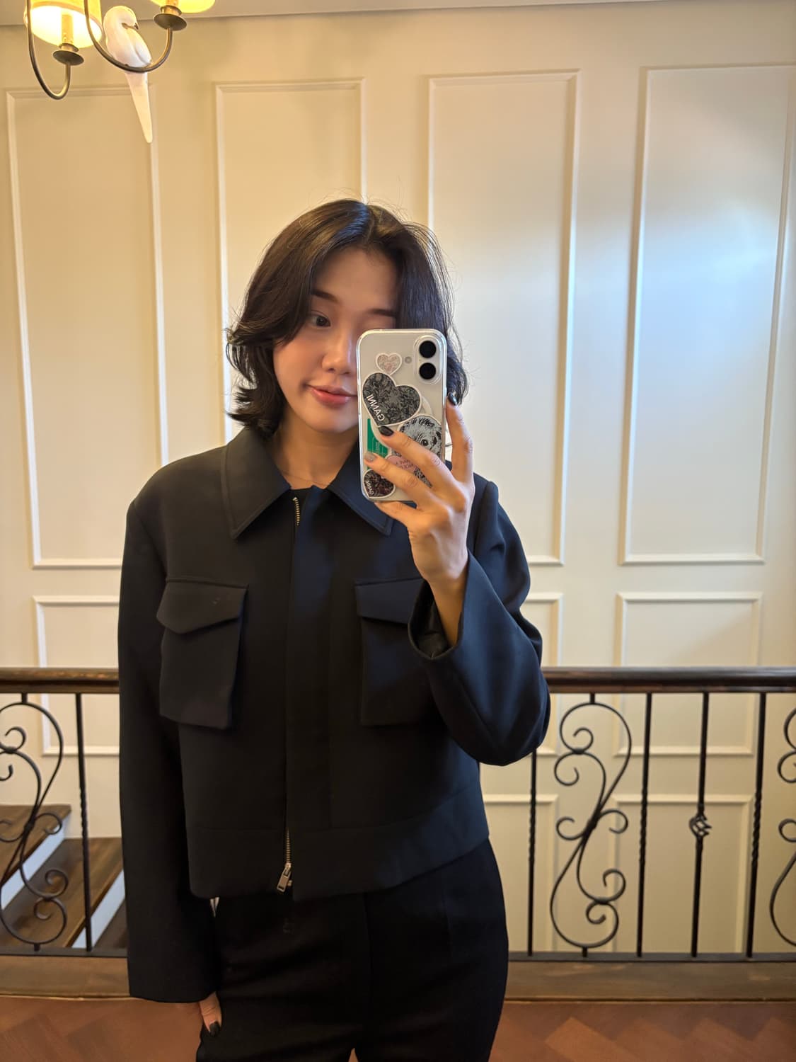 오르 지퍼 자켓 상품이미지2