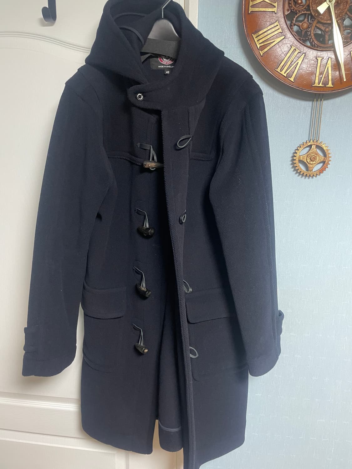 인버티어 네이비 더플코트 42 사이즈 상품이미지1