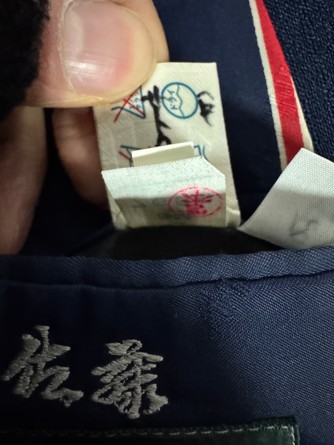 먼싱웨어 일본제 골프 폴리 네이비 정장 자켓 M 상품이미지5