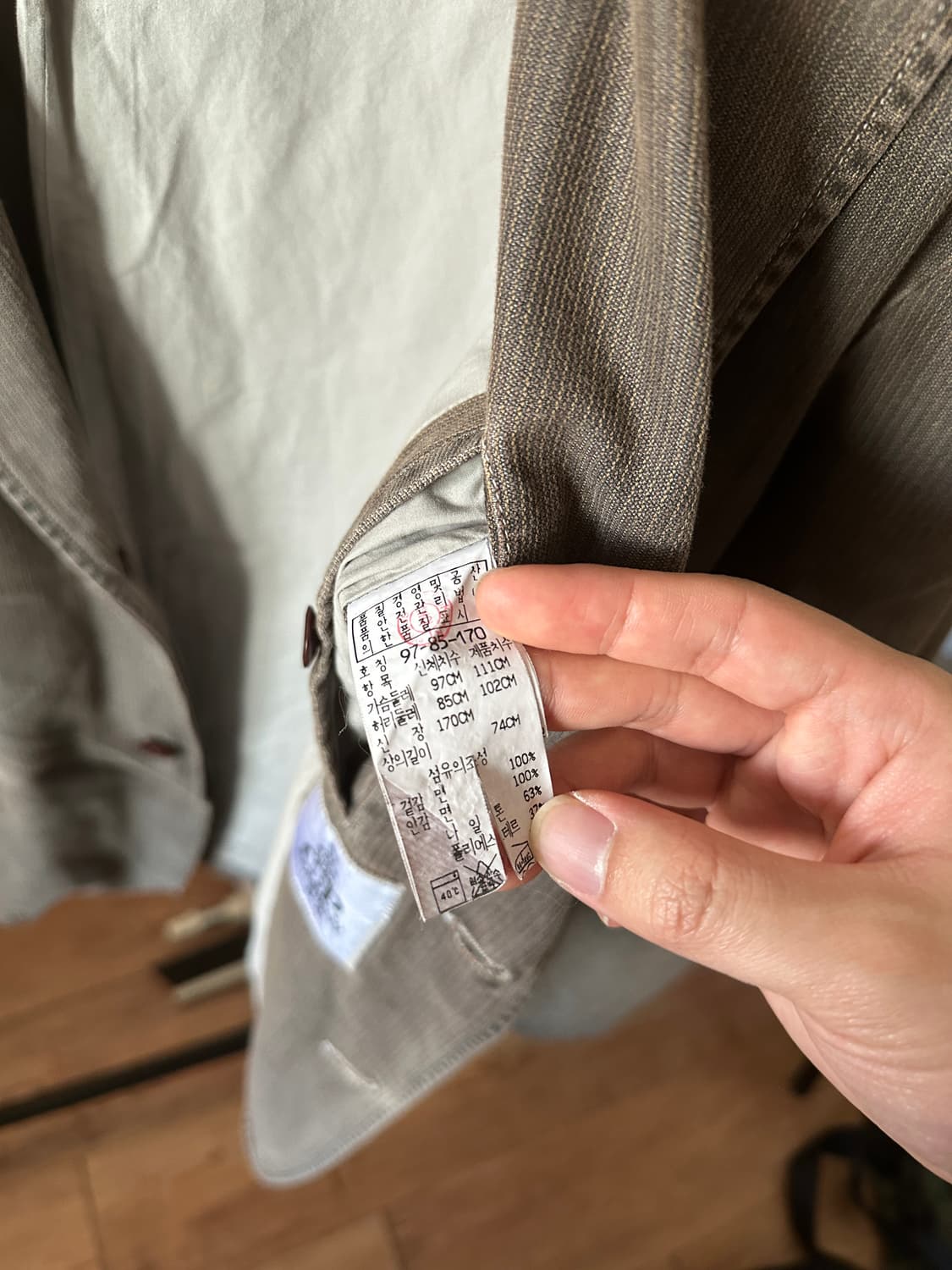 CP 컴퍼니 브라운 코튜로이 블레이져 상품이미지5