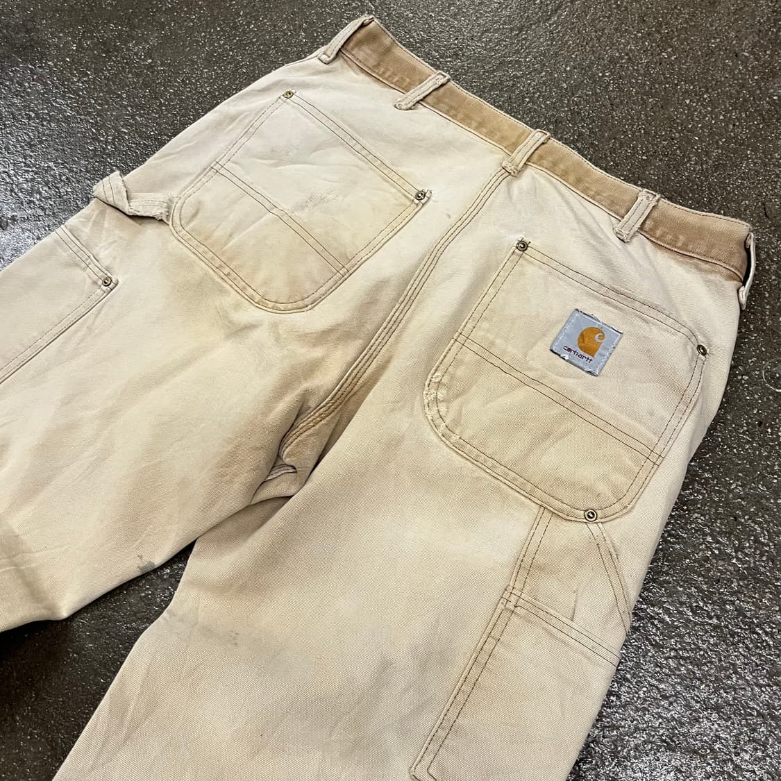90s Carhartt 데미지 카펜터 팬츠 (32“) 상품이미지5