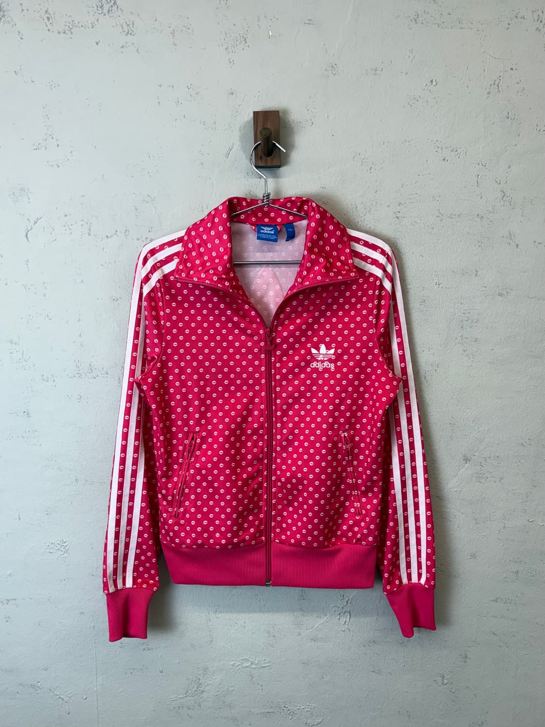 아디다스 빈티지 립패턴 파이어버드 트랙탑 져지 상품이미지1