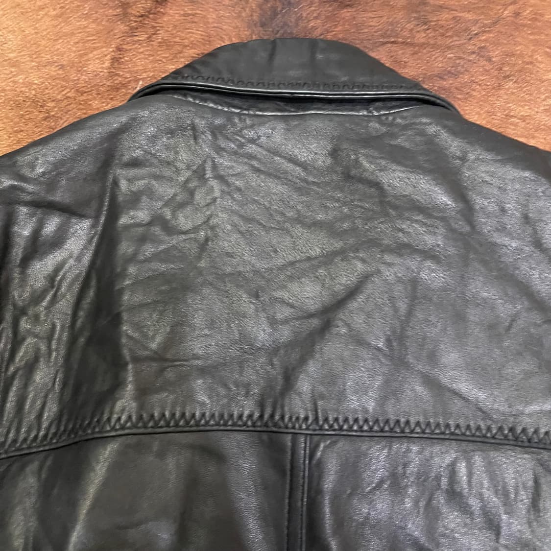 빈티지 레더 카코트 상품이미지10