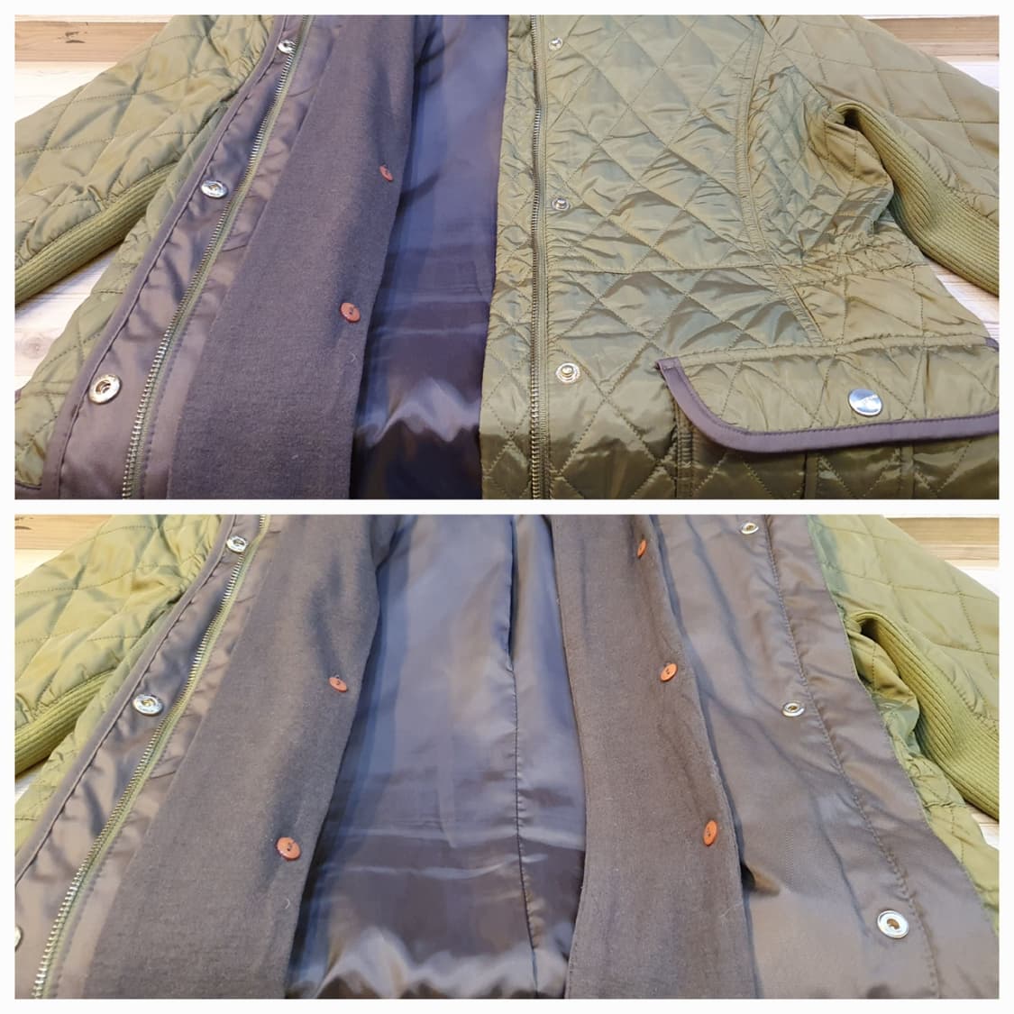 55.엘르 퀼팅 후드점퍼 상품이미지8