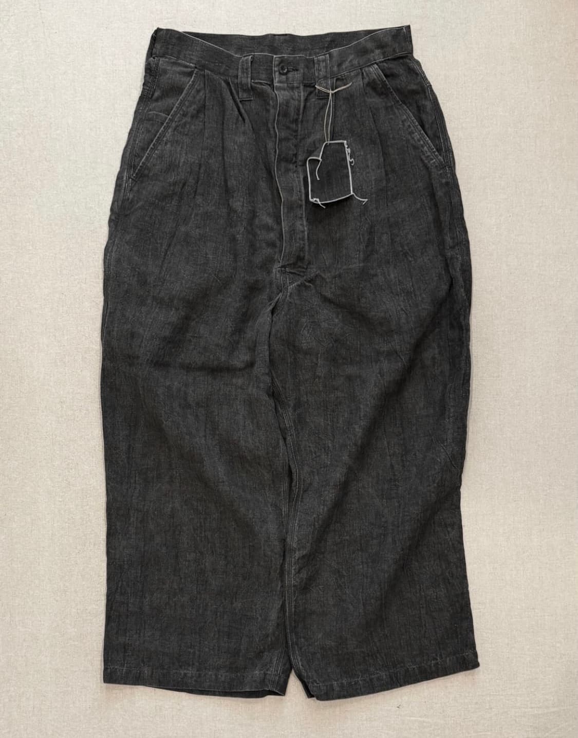 (S) Kaval sumi dyed over pants 2 상품이미지1