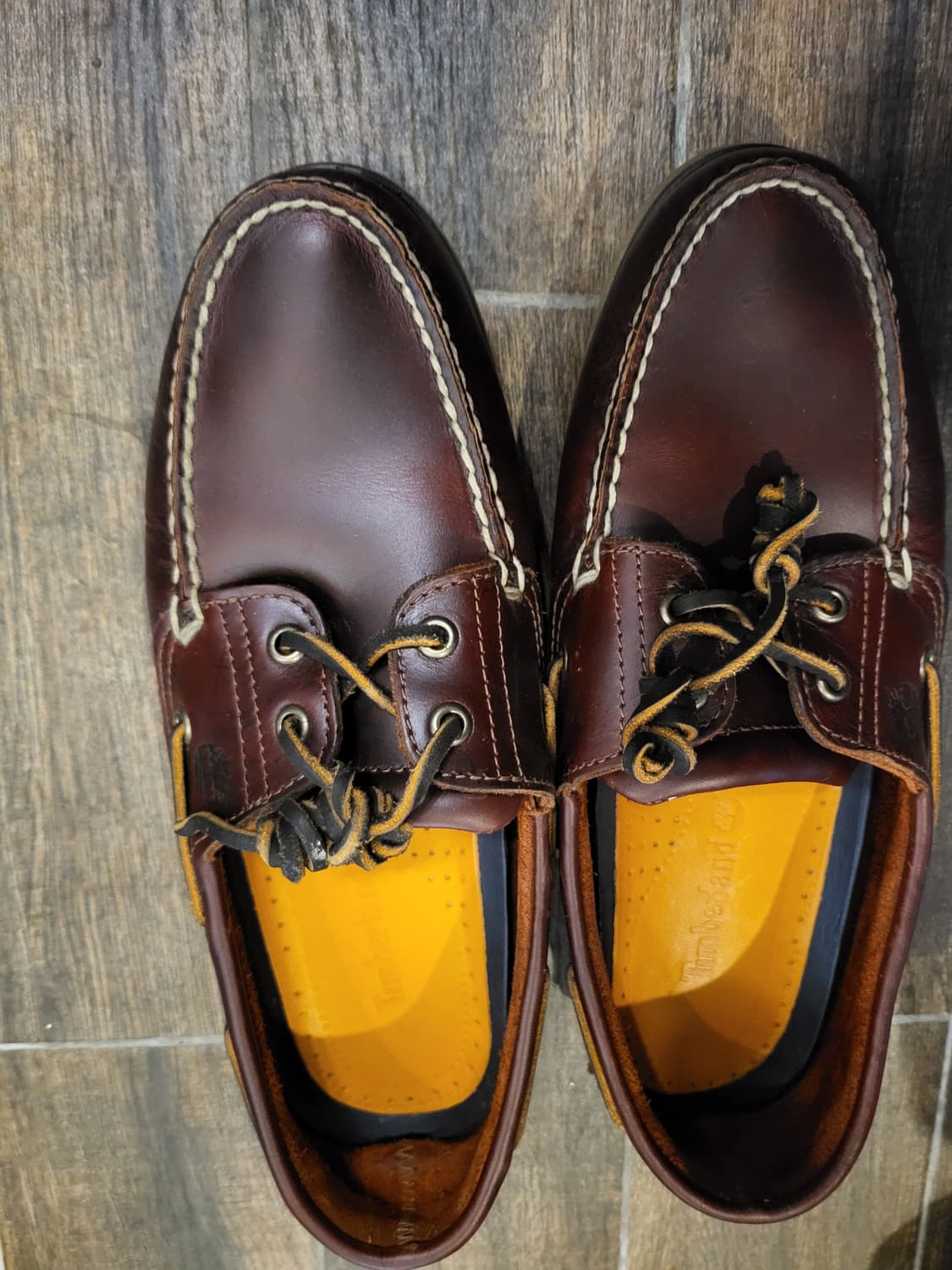 팀버랜드 보트화 브라운 남성9사이즈 270 상품이미지3