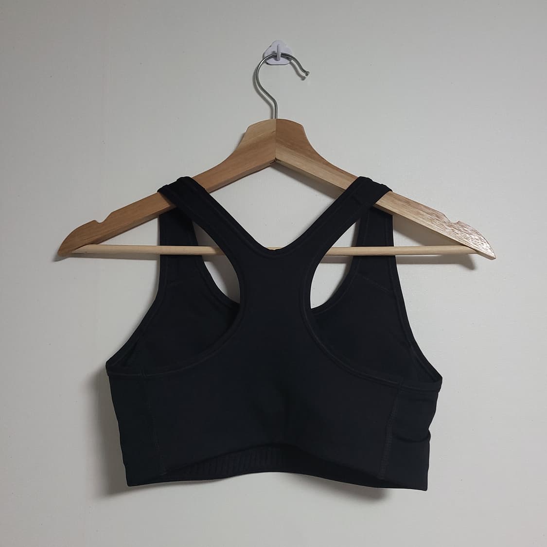 (M) NIKE 나이키 드라이핏 블랙 스포츠 브라탑 상품이미지2