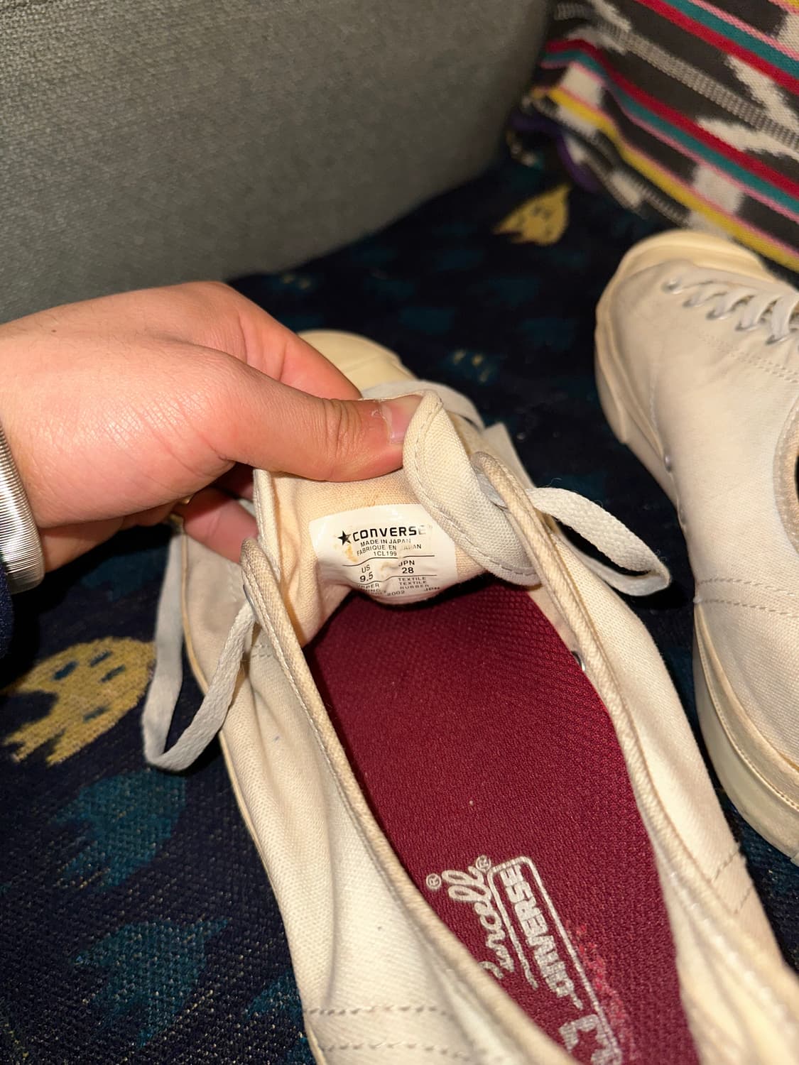 90’s Converse Jack Purcell sneakers 280 상품이미지10