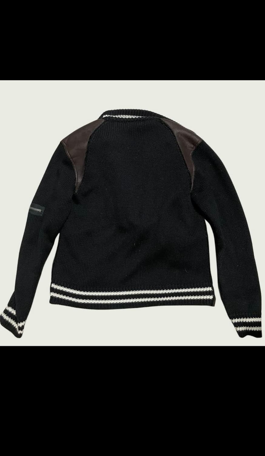 아르마니 익스체인지 니트 바시티 자켓 상품이미지3