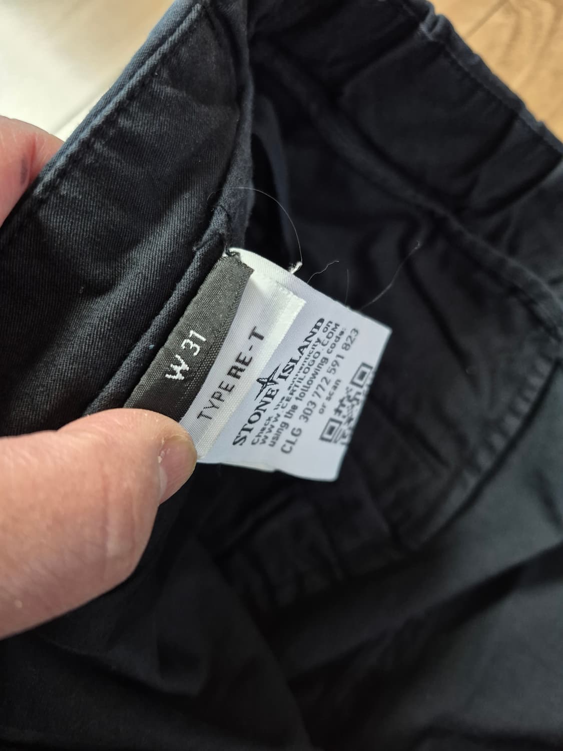 스톤아일랜드 17AW RE-T 카고 조거 팬츠 31 상품이미지7