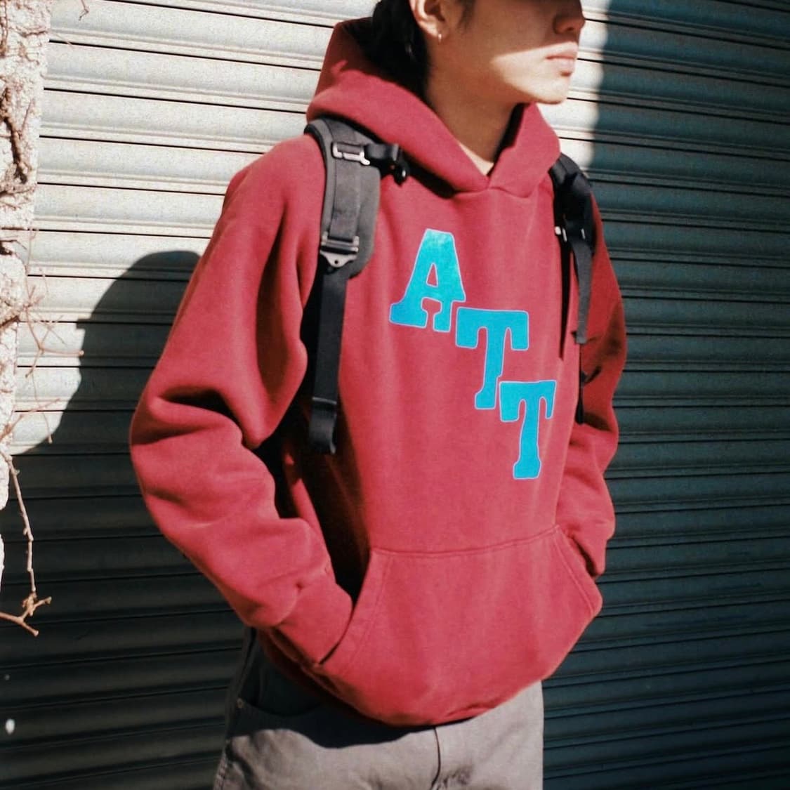 컬렉트 피시스 ATT 후드 버건디 상품이미지4