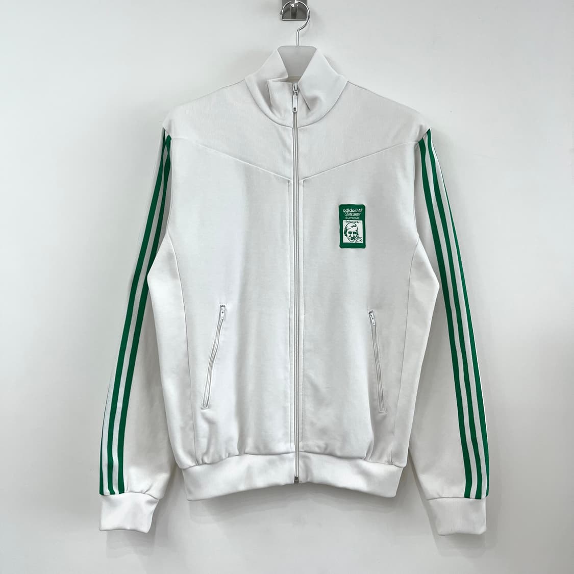 아디다스 스탠스미스 슈프림 흰초 화이트 트랙탑 져지 상품이미지2