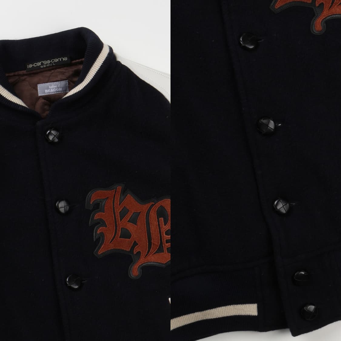 컬러비콘 13aw 바시티 자켓  상품이미지5