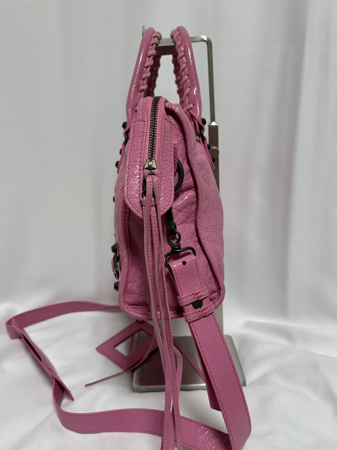 발렌시아가 시티 모터 스몰 핑크 상품이미지5