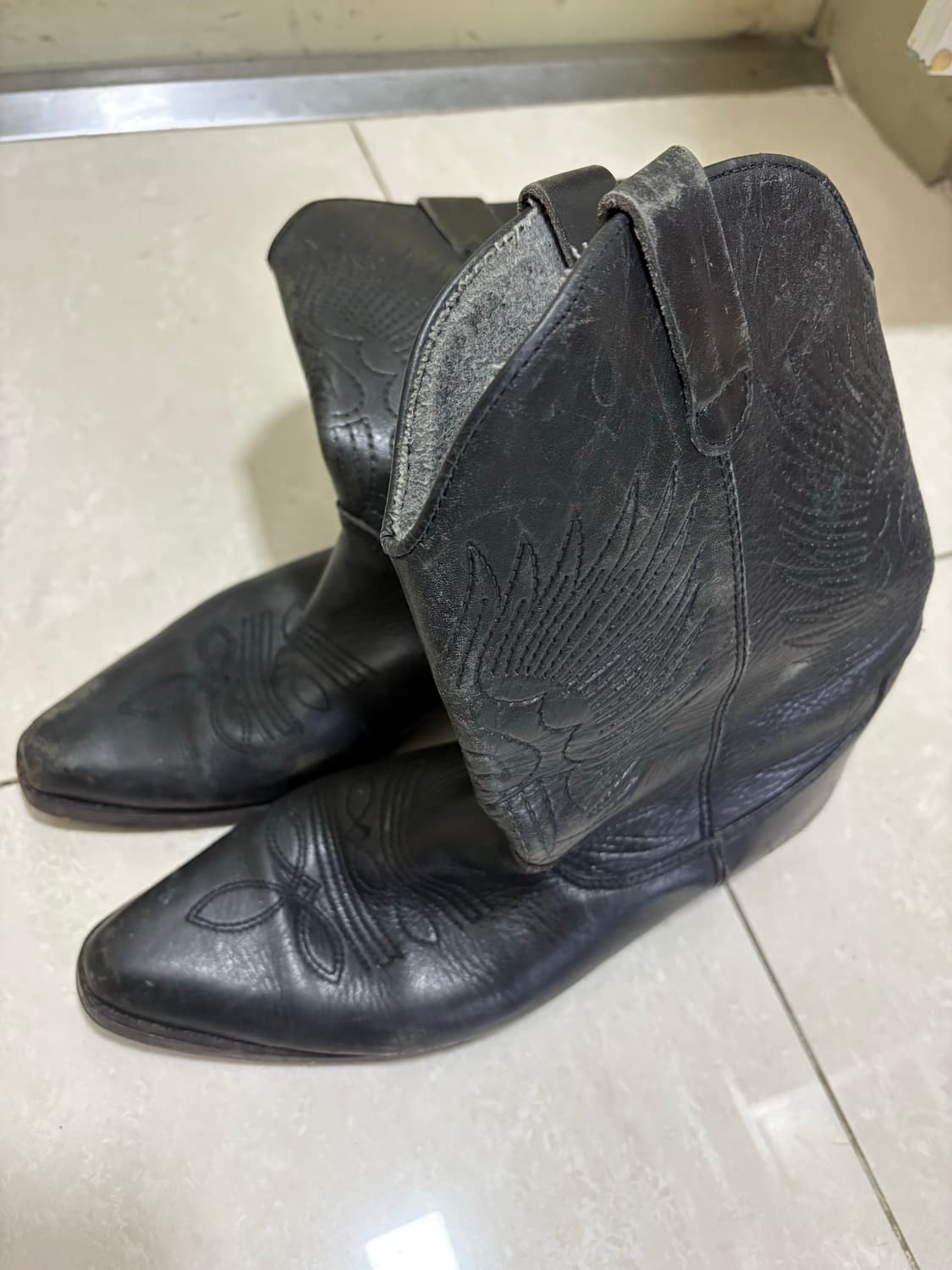 빈티지 썬더 버드 웨스턴 부츠 상품이미지2