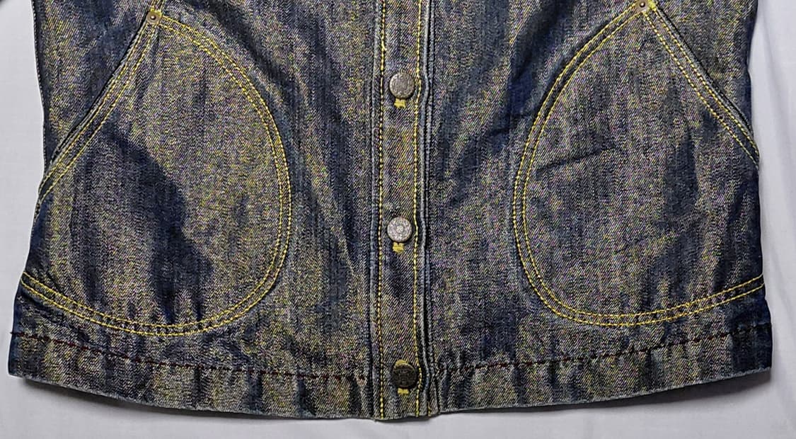 [TOKUKO 1er Vol] 토쿠코 푸르미에 볼 자수 데님 자켓 상품이미지3