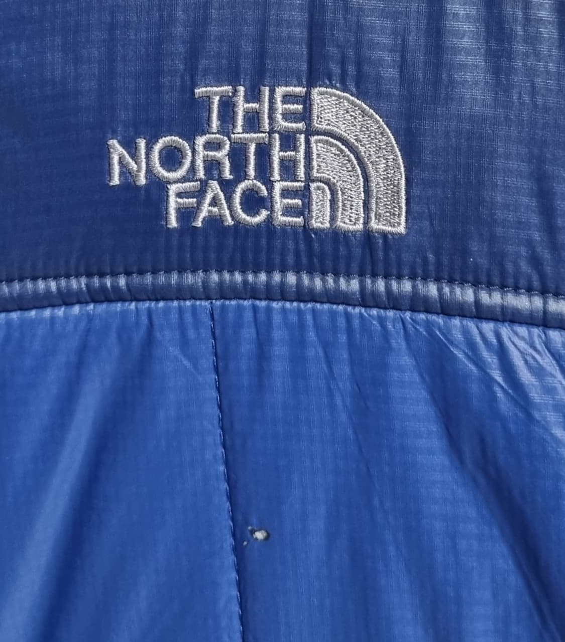 L (100) 노스페이스 블루 경량패딩 상품이미지5