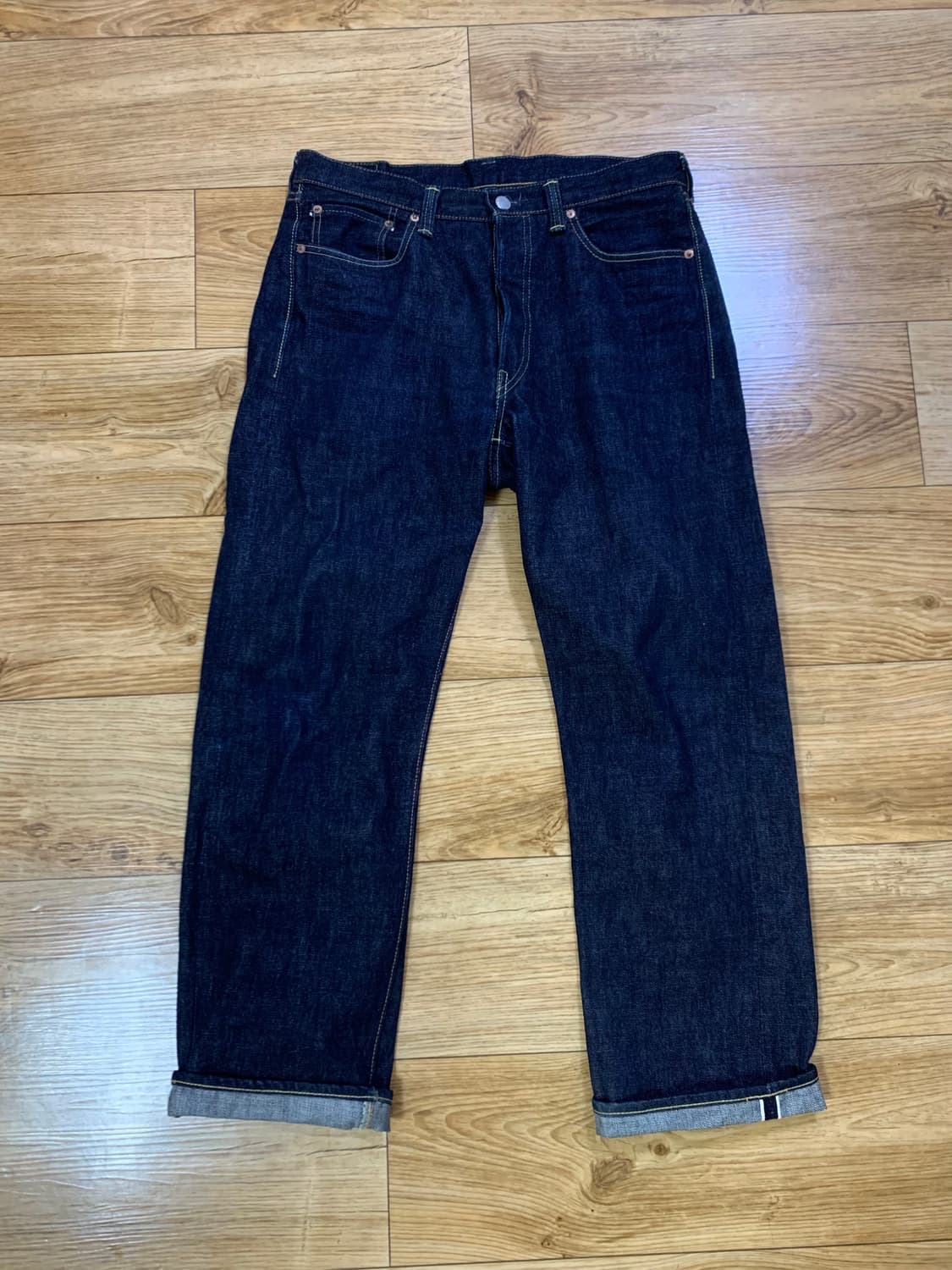 풀카운트 1101W 스트레이트 데님 청바지 상품이미지1