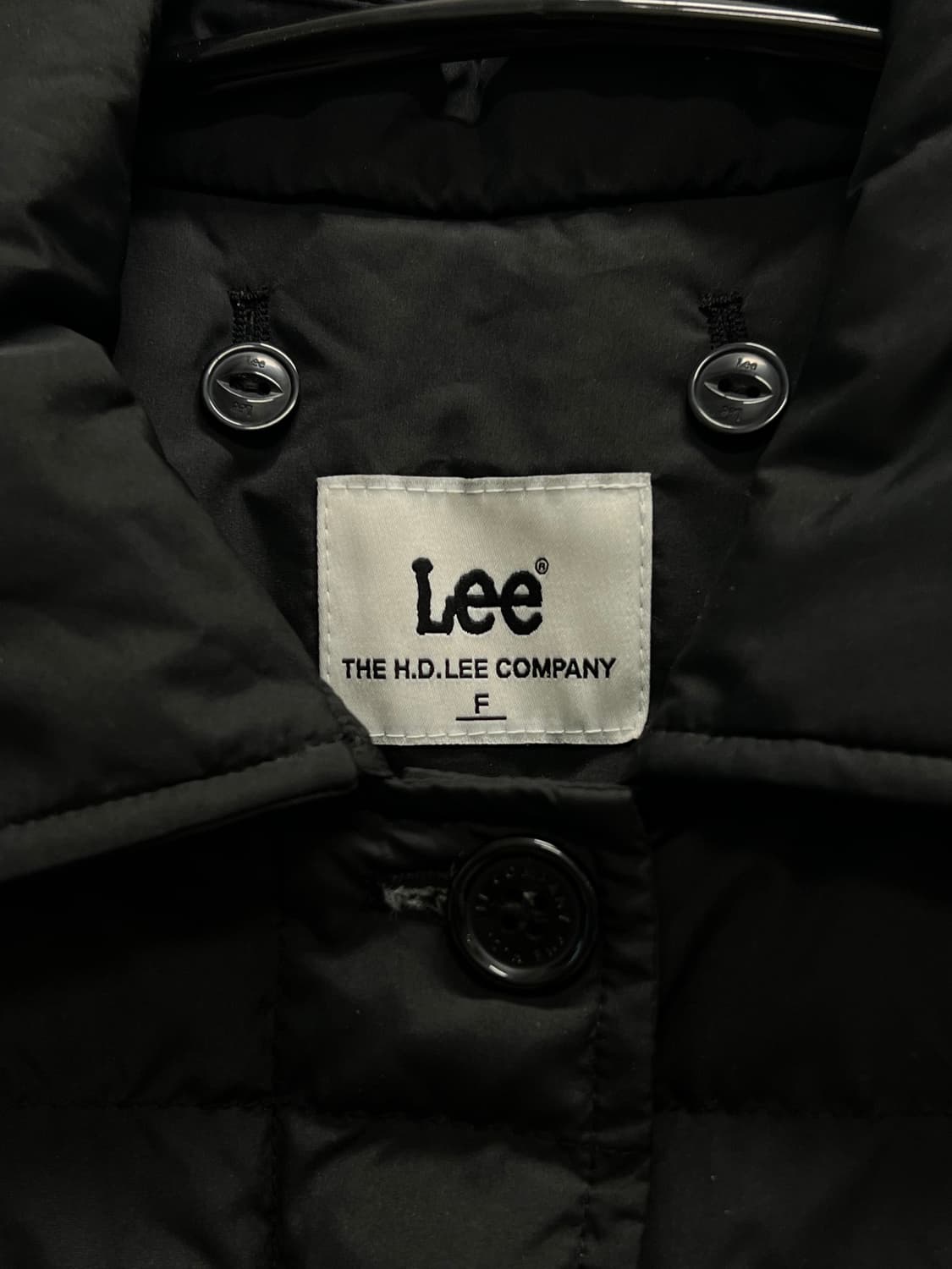 LEE 덕다운 롱 코트 패딩 자켓 상품이미지4