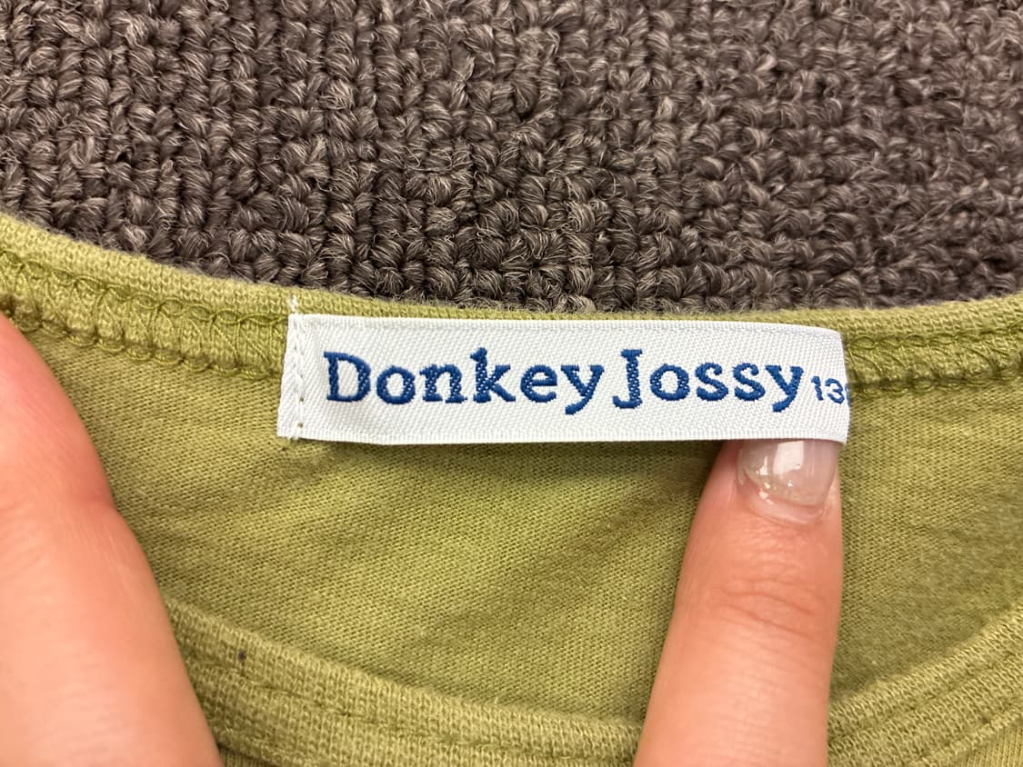 130)Donkey Jossy 빈티지 여성 프린지 디테일 숏슬리브 상품이미지4